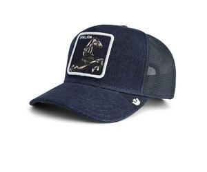 Goorin Bros. | Denim Stallion Trucker Hat | Dark Denim | WildBounds One Size