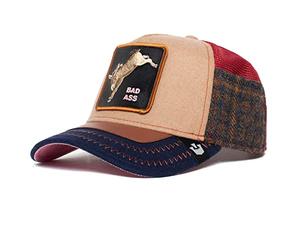 Goorin Bros. Detention Seeker Bad Ass Khaki Adjustable Trucker Cap - One-Size
