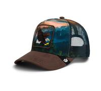 Goorin Bros. Eagle in The Element CapBros. Women/Men - mesh Cap Baseball Trucker Snapback, with Peak, Lining All-Season Spring Summer Autumn Winter - One Size Brown