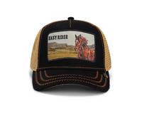 Goorin Bros. Wild Heart Collection Trucker Hat for Men and Women, Black (Easy Rider), One size