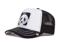 Goorin Bros. Finish Last Virgin Panda Black White Trucker Cap - One-Size (101-0353-WHI-O/S)