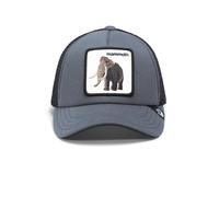 Goorin Bros. Extinct Kids Collection Trucker Hat for Boys and Girls, Charcoal (Fuzzy Trunk), One Size
