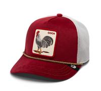 Goorin Bros. Jewel Tones Collection Trucker Hat for Men and Women, Red (Garnet Rooster), One size