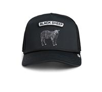 Goorin Bros. GB2 Black Sheep Trucker Cap Rocker Top Baseball Cap Black Sheep New