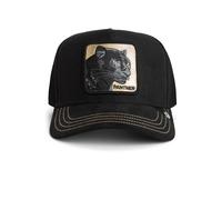 Goorin Bros. Golden Panther Trucker Cap Suede Black Basecap Mesh Panther Patch