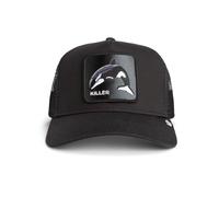 Goorin Bros. Killer Trucker CapBros. Women/Men/Snapback - Cap Baseball mesh Snapback, with Peak, Peak All-Season Spring Summer Autumn Winter - One Size Black