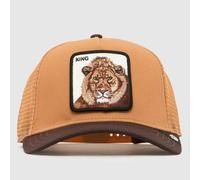 GOORIN BROS King Trucker Cap in Brown & Beige One Size