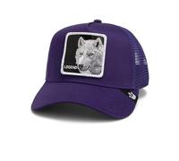 Goorin Bros. Legendary Wolf A-Frame Trucker Cap Purple Black