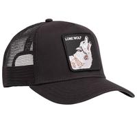 Goorin Bros Mens Lone Wolf Trucker Hat - Void Black