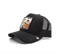 Goorin Bros. Men's The Farm A-Frame Trucker Cap Baseball Cap, The Bear Black, One Size