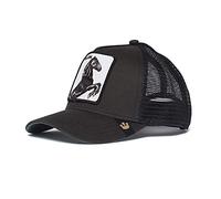 Goorin Bros. Men's The Farm Trucker Hat Baseball Cap, Black, Black, One Size