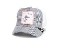 Goorin Bros. MoonPossum A-Frame Trucker Cap Plaid White