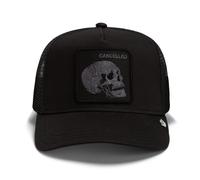 Goorin Bros. OG Trucker Cap Core Mesh Tonal Skull Void Basecap New Black