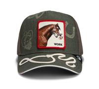 Goorin Bros. OG Trucker Cap Horse Play Double Shift Olive Basecap Horse