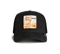 Goorin Bros. OG Trucker Cap Terry Cloth Cat Void Mesh Basecap Black Patch