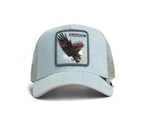 Goorin Bros. | Denim Eagle Trucker Hat | Light Denim | WildBounds UK One Size