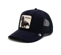 Goorin Bros. Original Recipe - Suede Collection Trucker Hat for Men and Women, Navy (the Suede Mustang), One size
