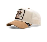 Goorin Bros. Original Recipe Suede Collection Trucker Hat for Men, Women, Tan (San Bernardo Suede), One Size, Tan (The St. Bernard Chamois), One Size