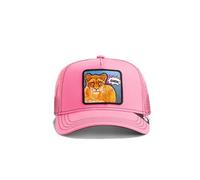Goorin Bros. Popart Queen Lion CapBros. Women - Trucker Cap Baseball mesh Snapback, with Peak, Peak All-Season Spring Summer Autumn Winter - One Size Pink