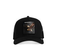 GOORIN BROS Represent Eagle square-patch cap hat - Black One Size