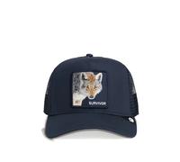 GOORIN BROS Survivor square-patch cap hat - Blue One Size