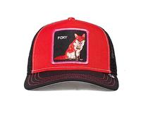 Goorin Bros. The Farm Acid Trip Collection Unisex Adjustable Trucker Cap, Red (Fox Trip), One Size