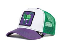 Goorin Bros. The Farm Acid Trip Collection Unisex Adjustable Trucker Cap, White (Donkey Trip), One Size
