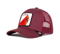 Goorin Bros. The Farm Adjustable Mesh Trucker Hat for Men and Women, Maroon (Handsome Truckin), One Size
