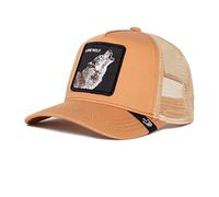 Goorin Bros. The Farm Trucker-Kappe aus Netzstoff für Damen und Herren Baseball Cap, Mauve (Lone Wolf Truckin), One Size