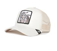Goorin Bros. The Farm Adjustable Snapback Mesh Trucker Hat, White (The Killer Tiger), One Size