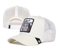 Goorin Bros. The Farm Adjustable Trucker Cap, White (the white Tiger), One Size