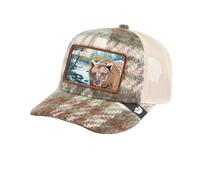 Goorin Bros. The Farm All Over Canvas Adjustable Trucker Hat Baseball Cap Unisex-Adult, grey, One Size