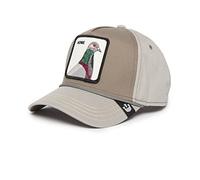 Goorin Bros. The Farm All Over Canvas Adjustable Unisex Trucker Cap, Grey (Pigeon 100), One Size