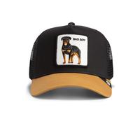 Goorin Bros The Farm Bad Boy Trucker Cap Rottweiler Black and Yellow
