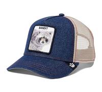 Goorin Bros. The Farm Core Unisex Adjustable Mesh Snapback Trucker Cap, Navy (Bandit), One Size