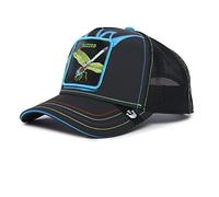 Goorin Bros. The Farm Drip Collection Unisex Adjustable Trucker Cap, Black (BBUZZZEDD), One Size