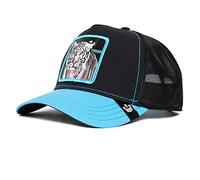 Goorin Bros. The Farm Glow Cats Collection Glow-in-The-Dark Unisex Trucker Cap, Blue Streak, One Size