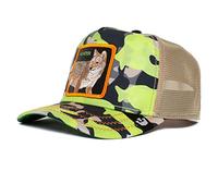 Goorin Bros. The Farm Kablamo Camo Collection Unisex Adjustable Trucker Cap, Lime (El Sorro Dorado), One Size
