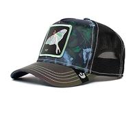 Goorin Bros. The Farm Kaleidoscope Collection Unisex Adjustable Trucker Cap, Black (Moon Songs), One Size