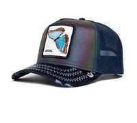 Goorin Bros. The Farm Kaleidoscope Collection Unisex Adjustable Trucker Cap, Blue (Soirees for Days), One Size