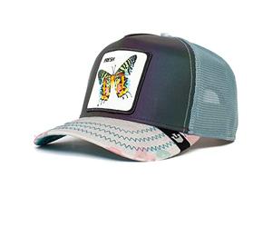 Goorin Bros. The Farm Kaleidoscope Collection Unisex Adjustable Trucker Cap, Cream (Phresh with an F), One Size