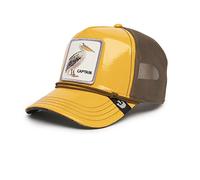 Goorin Bros. The Farm Nautical Nonsense Collection Adjustable Trucker Hat, Yellow (Ol Man Bert), One Size, Ol Man Bert, One size