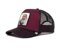 Goorin Bros. The Farm Original Core Unisex Adjustable Snapback Trucker Hat, Wine Boss, One Size