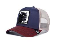 Goorin Bros. The Farm Original Core Unisex Adjustable Trucker Cap with Rear Snap Closure, Navy (The Panther), One Size, One Size