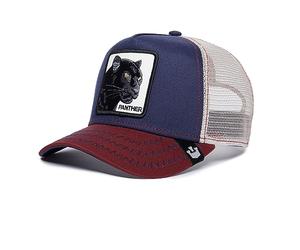 Goorin Bros. The Farm Original Core Unisex Adjustable Trucker Cap with Rear Snap Closure, Navy (The Panther), One Size, One Size