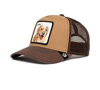 Goorin Bros. The Farm Unisex Adjustable Snapback Mesh Trucker Hat, Brown (The Loyal Dog), One Size