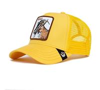 Goorin Bros. The Farm Unisex Original Adjustable Snapback Trucker Cap, Gold (The G.O.A.T.), One Size
