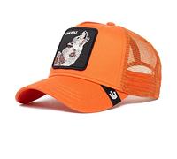 Goorin Bros. The Farm Unisex Original Adjustable Snapback Trucker Cap, Pumpkin (The Lone Wolf), One Size
