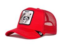 Goorin Bros. The Farm Unisex Original Adjustable Snapback Trucker Cap, Red (The Bandit), One Size