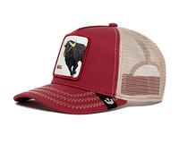Goorin Bros. The Farm Unisex Original Adjustable Snapback Trucker Cap, Red (The Bull), One Size